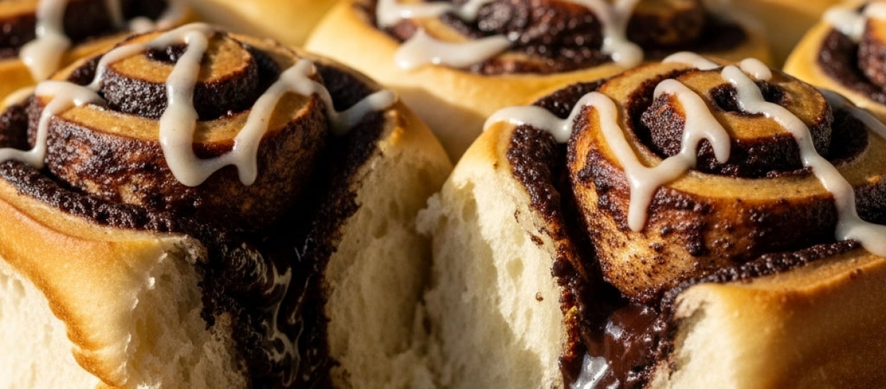 Czekoladowe Rolls-y Bez Cukru: Twoja Ulubiona Drożdżówka w Wersji FIT