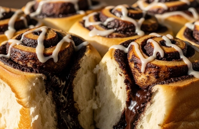 Czekoladowe Rolls-y Bez Cukru: Twoja Ulubiona Drożdżówka w Wersji FIT